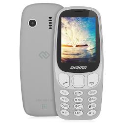 Мобильный телефон Digma LINX N331 2G gray 6000mAh - характеристики и отзывы покупателей.