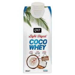 Протеиновый напиток QNT Coco Whey Light Digest 330 мл Натуральный кокос - характеристики и отзывы покупателей.