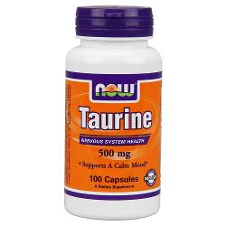 Аминокислоты Now Taurine 500 мг 100 капс - характеристики и отзывы покупателей.