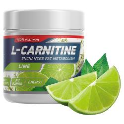 Л-карнитин Geneticlab Nutrition Carnitine powder лайм 30 порций - характеристики и отзывы покупателей.