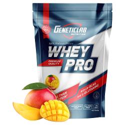 Протеин сывороточный Geneticlab Nutrition Whey Pro 100% манго 1000 г/33 порции - характеристики и отзывы покупателей.