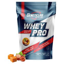 Протеин сывороточный Geneticlab Nutrition Whey Pro 100% карамель-фундук 1000 г/33 порции - характеристики и отзывы покупателей.
