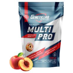 Протеин многокомпонентный Geneticlab Nutrition Multi Pro сливочный персик 1000 г/30 порций - характеристики и отзывы покупателей.