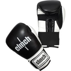 Перчатки боксерские Clinch Punch черно-белые - характеристики и отзывы покупателей.