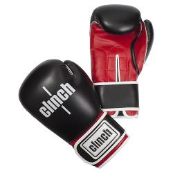 Перчатки боксерские Clinch Fight черно-красные - характеристики и отзывы покупателей.