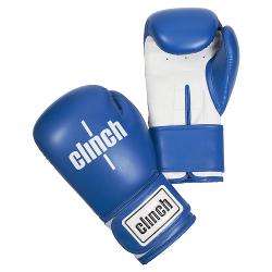 Перчатки боксерские Clinch Fight сине-белые - характеристики и отзывы покупателей.