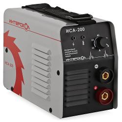 Сварочный аппарат инверторный Интерскол ИСА-200 - характеристики и отзывы покупателей.