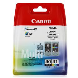 Комплект картриджей Canon PG-40/CL-41 - характеристики и отзывы покупателей.