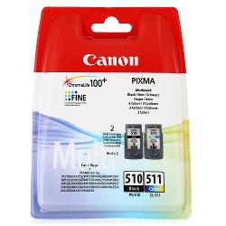 Комплект картриджей Canon PG-510/CL-511 - характеристики и отзывы покупателей.