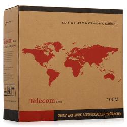 Витая пара Telecom Ultra TUS44148E UTP cat 5E - характеристики и отзывы покупателей.
