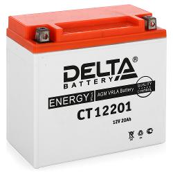 Аккумулятор Delta CT 12201 12V 18а/ч AGM - характеристики и отзывы покупателей.