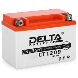 Аккумулятор Delta CT 1209 12V 9а/ч AGM - характеристики и отзывы покупателей.