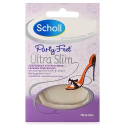 Гелевые подушечки Scholl Party Feet Ultra Slim - характеристики и отзывы покупателей.