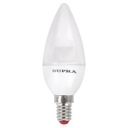 Лампа светодиодная SUPRA SL-LED-CR-CN-6W/3000/E14 - характеристики и отзывы покупателей.