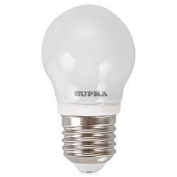 Лампа светодиодная SUPRA SL-LED-P45-5W/2700/E27 - характеристики и отзывы покупателей.