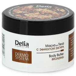 Масло для тела Delia с эффектом загара - характеристики и отзывы покупателей.