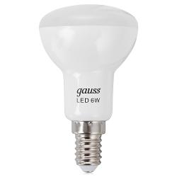 Лампа светодиодная Gauss LED R50 E14 6W 2700K - характеристики и отзывы покупателей.