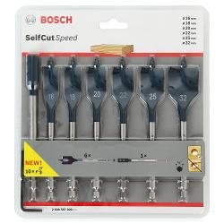 Набор перьевых сверл Bosch Self Cut Speed 2608587009 - характеристики и отзывы покупателей.