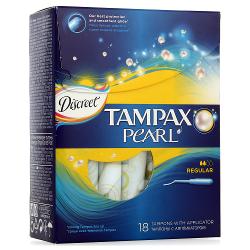 Тампоны Tampax Discreet Pearl regular - характеристики и отзывы покупателей.