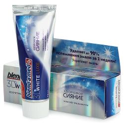 Зубная паста Blend-a-med 3D Luxe Здоровое сияние - характеристики и отзывы покупателей.