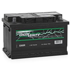 Аккумулятор GIGAWATT G68R 568 403 057- 68 Ач - характеристики и отзывы покупателей.