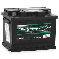 Аккумулятор GIGAWATT G55R 556 400 048 - 56Ач - характеристики и отзывы покупателей.