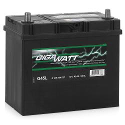 Аккумулятор GIGAWATT G45L 545 157 033 - 45Ач - характеристики и отзывы покупателей.