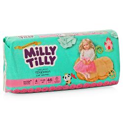 Трусики-подгузники Milly Tilly 4 для девочек - характеристики и отзывы покупателей.