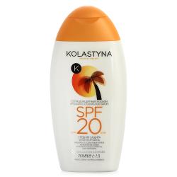 Солнцезащитный лосьон SPF 20 Kolastyna - характеристики и отзывы покупателей.