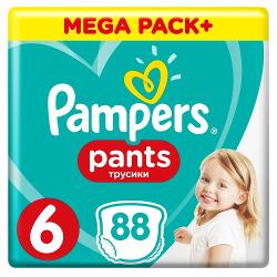 Трусики Pampers Pants 15+ кг - характеристики и отзывы покупателей.
