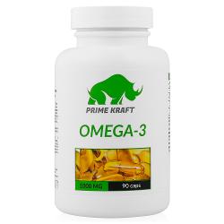 Omega 3 PrimeKraft 90 капсул по 1400 мг - характеристики и отзывы покупателей.