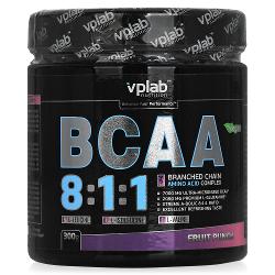 Аминокислоты VPLAB BCAA 8:1:1 / 300 гр / фруктовый пунш - характеристики и отзывы покупателей.