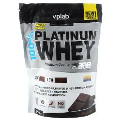 Протеин VPLAB 100% Platinum Whey / 750 гр / шоколад - характеристики и отзывы покупателей.