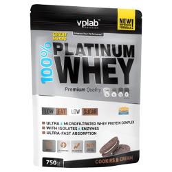 Протеин VPLAB 100% Platinum Whey / 750 гр / печенье-крем - характеристики и отзывы покупателей.