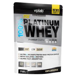 Протеин VPLAB 100% Platinum Whey / 750 гр / нейтральный - характеристики и отзывы покупателей.