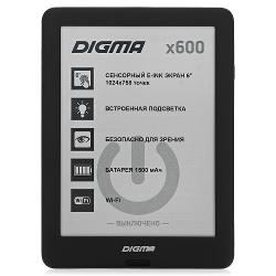 Электронная книга Digma X600 6