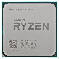 Процессор AMD RYZEN 5 2600 - характеристики и отзывы покупателей.