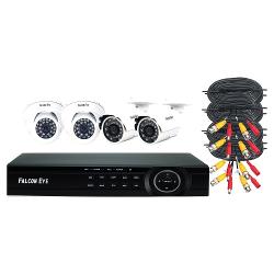 Комплект видеонаблюдения Falcon Eye FE-104MHD KIT Офис: регистратор - характеристики и отзывы покупателей.