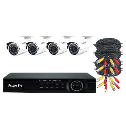 Комплект видеонаблюдения Falcon Eye FE-104MHD KIT Дача: регистратор - характеристики и отзывы покупателей.