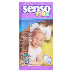 Подгузники Senso Baby junior В5 - характеристики и отзывы покупателей.