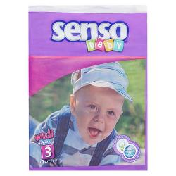 Подгузники Senso Baby midi В3 - характеристики и отзывы покупателей.
