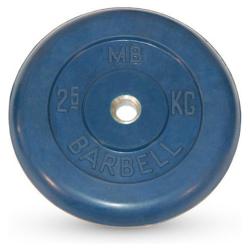 Диск обрезиненный MB Barbell d 26 мм 2 - характеристики и отзывы покупателей.