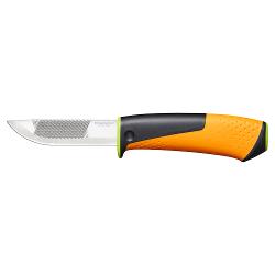 Нож для тяжелых работ с точилкой Fiskars 1023619 - характеристики и отзывы покупателей.