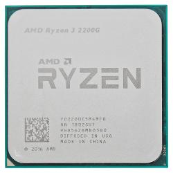 Процессор AMD RYZEN 3 2200G - характеристики и отзывы покупателей.