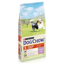 Корм DOG CHOW Mature Adult с ягненком для собак старшего возраста - характеристики и отзывы покупателей.