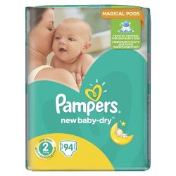 Подгузники Pampers New Baby 2 - характеристики и отзывы покупателей.
