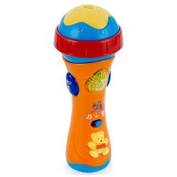 Микрофон Играем вместе Маша и Медведь на батарейках со светом 3 песни из мультфильма - характеристики и отзывы покупателей.