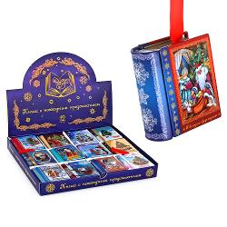Новогоднее подвесное елочное украшение Magic Time Книга с новогодним пожеланием внутри - характеристики и отзывы покупателей.