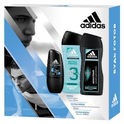 Набор для тела Adidas Fresh ролик - характеристики и отзывы покупателей.