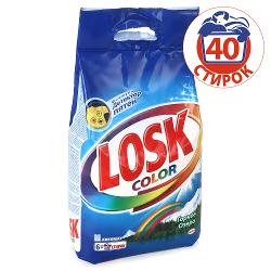 Стиральный порошок Losk Горное Озеро Color - характеристики и отзывы покупателей.